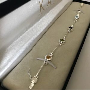 5 stone bracelet from Kay Jewelers